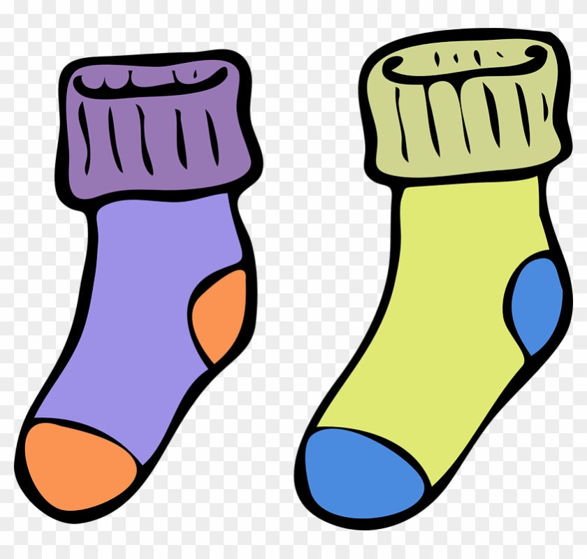 Advent Toiletry & Sock Drive Socks - Sock Coloring Page #237677