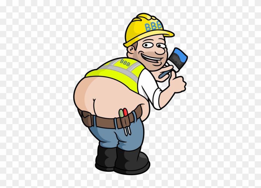 Bottom, Mein Po - Builders Bum Clipart #237692