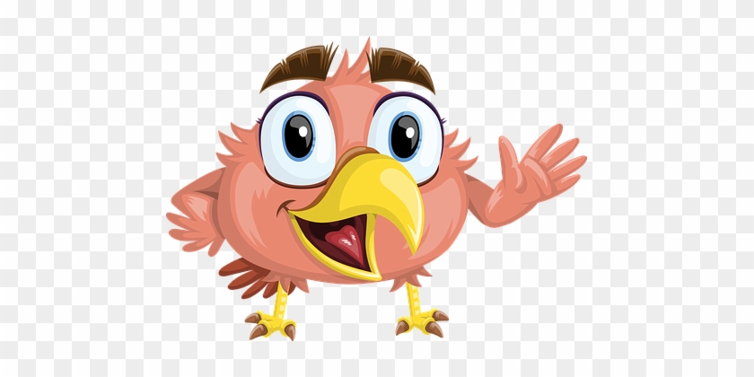 Bird Animal Beak Wild Eyes Wings Happy Hap - Beak Animated #237702