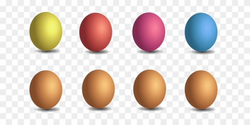 Eier Bunt Ostereier Hühnereier Farbig Geko - Egg #237783