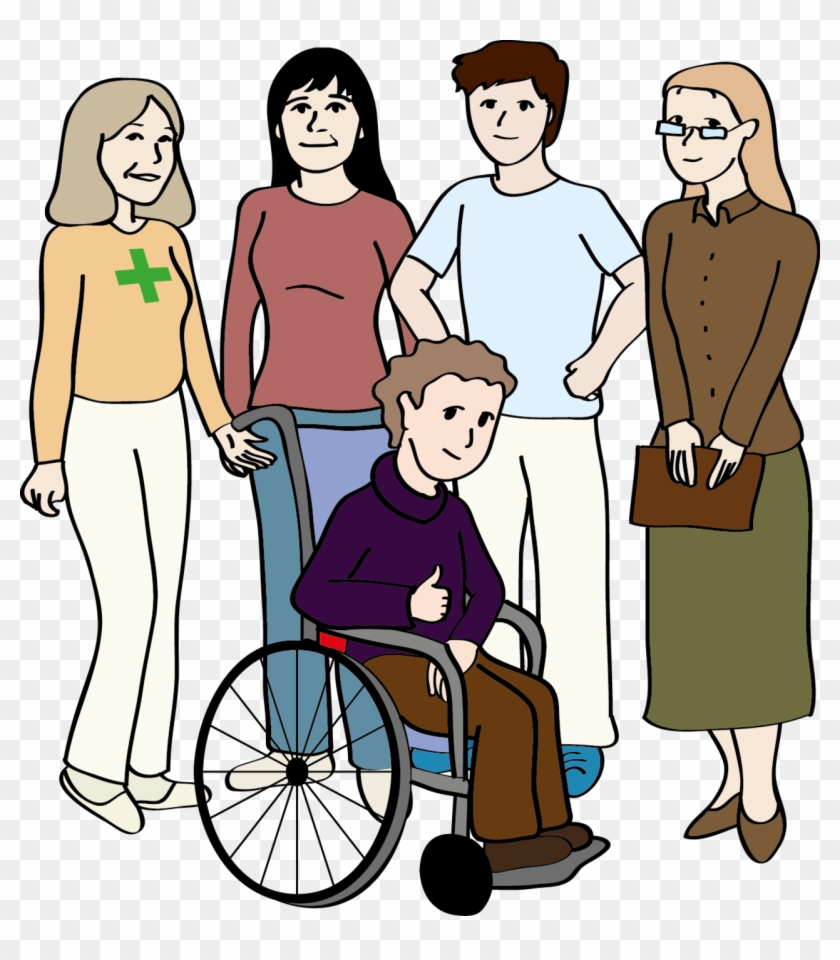Ein Mensch Im Rollstuhl - Wheelchair #237921