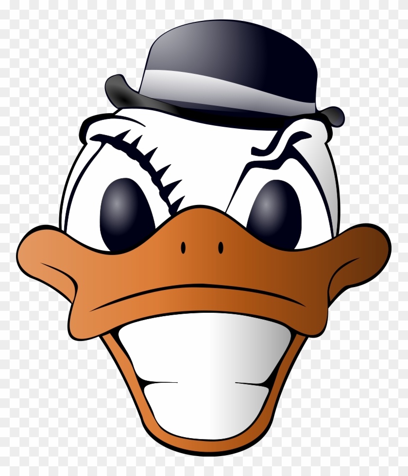 Reworked Bowl Svg Vector File, Vector Clip Art Svg - Mean Duck Cartoon #237961