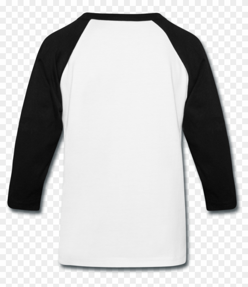 Baseball Blank Shirt Template Front And Back Clipart - Raglan Sleeve #237976