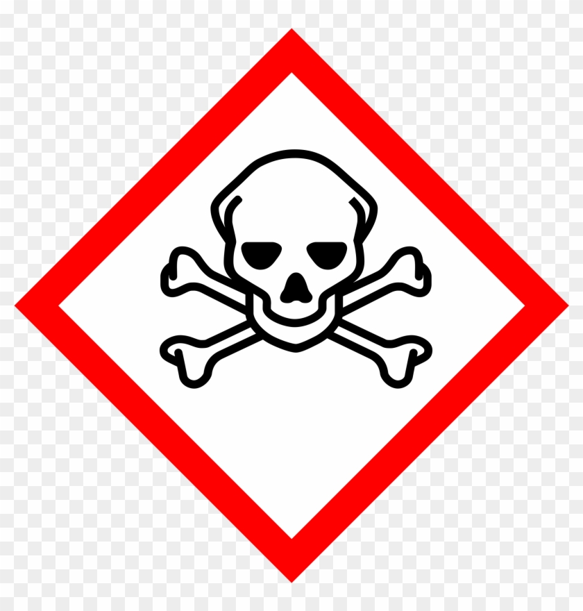 Toxizität - Ghs Skull And Crossbones Pictogram #238027