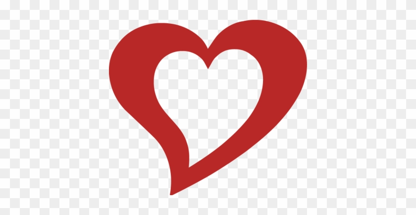 Heart Shape Clipart - Red Heart Shape Clip Art #238144