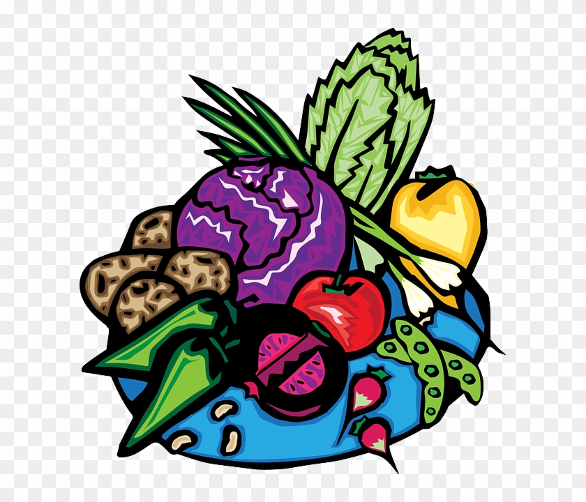 Fruit, Free, Basket, Vegetable, Nutrition - Animasi Sayuran Dan Buah #238155