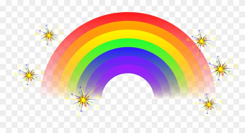 Free Rainbowjazzhands - Sparkle Rainbow Png #238204