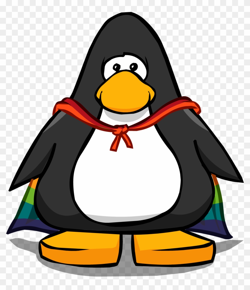 Club Penguin With Cape #238288