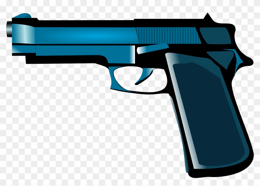 Free To Use &, Public Domain Guns Clip Art - Cartoon Gun No Background #238302