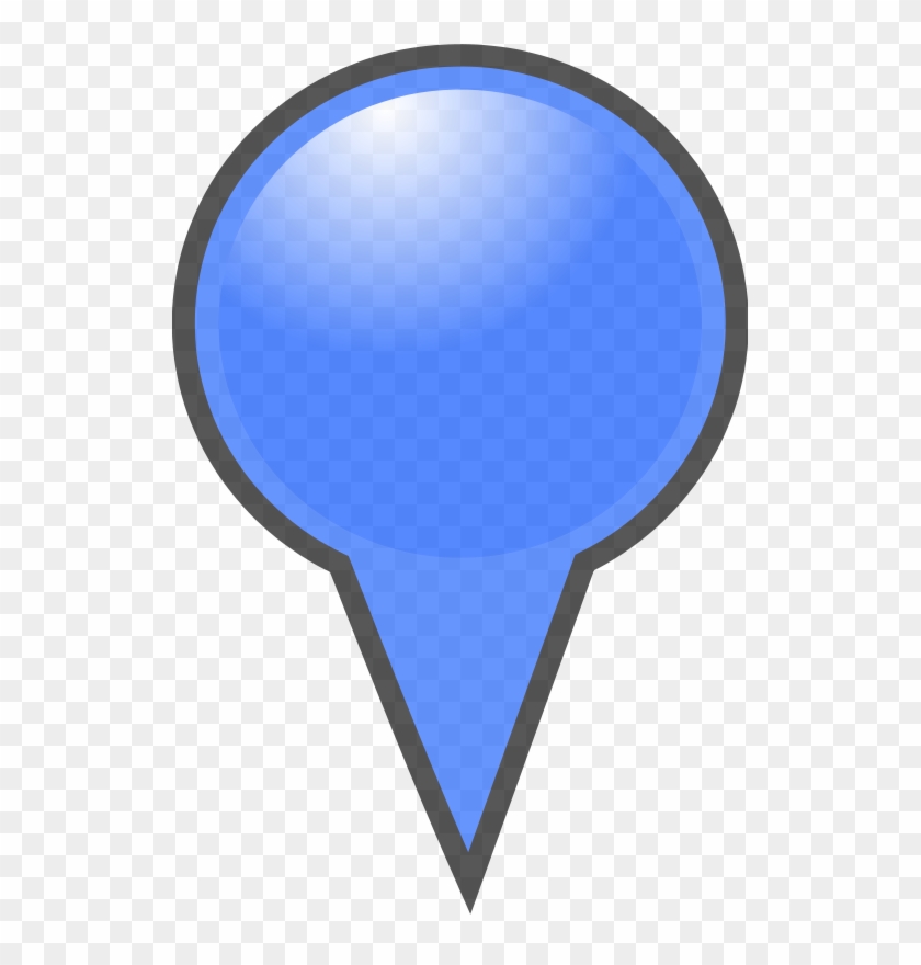 Blue Map Marker - Blue Map Marker #238343