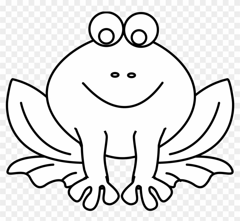 Other Popular Clip Arts - Frog Outline #238382