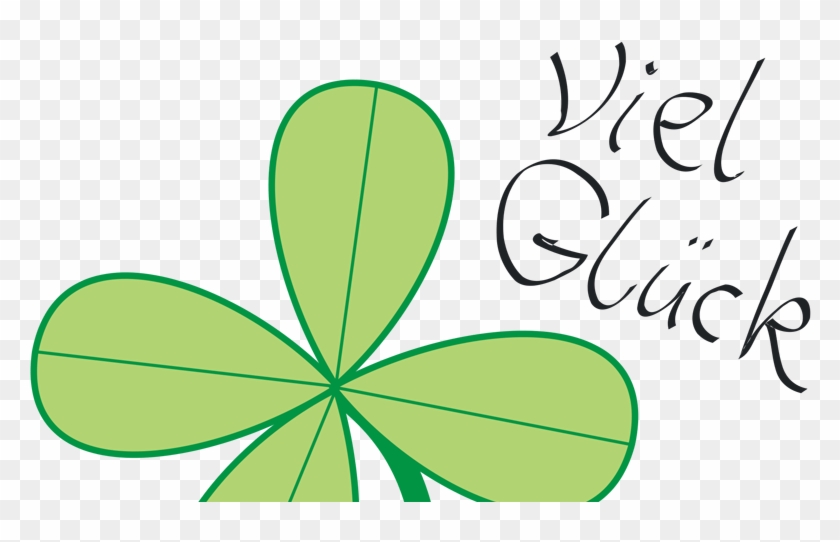 Viel Glück Für Die Prüfung Aufschriften Wie “viel Glück” Oder “gute Besserung” - Glück Clipart