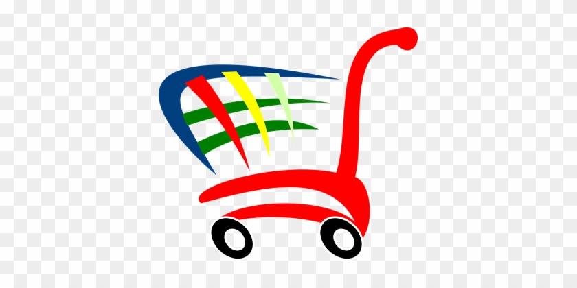 Shopping-cart Symbol Push Cart Supermarket - Online Shop Logo Png #238390