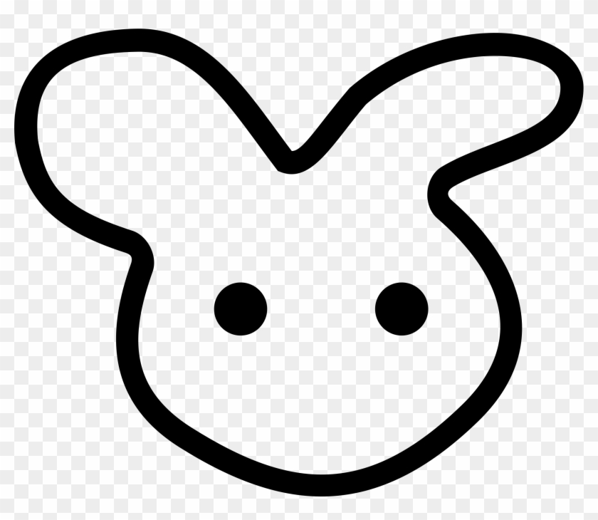 Clipart Bunny Head Icon - Bunny Head Transparent #238508