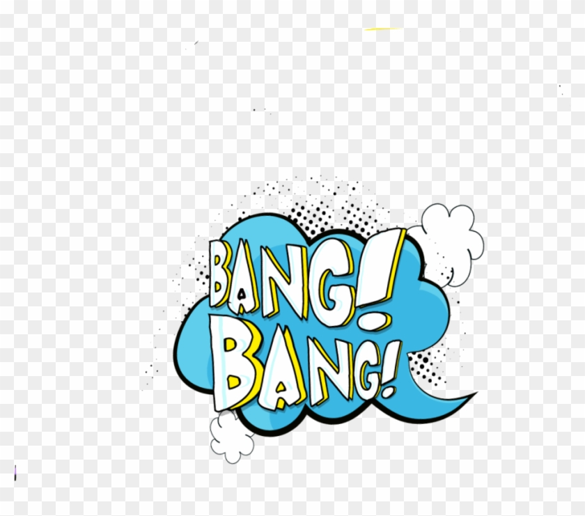 Bang Bangbang Speechbubble Speech Speechbubbles Sayings - Calligraphy #238545