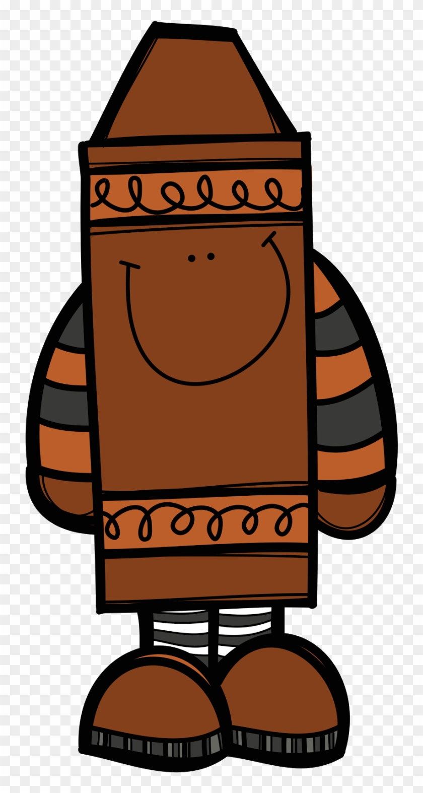 If You Were A Crayon - Brown Crayon Clipart #238581