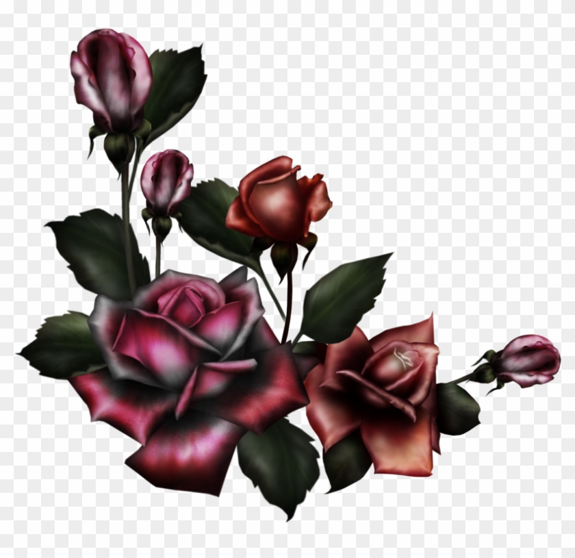 Gothic Rose Png Pic - Gothic Rose Png #238598