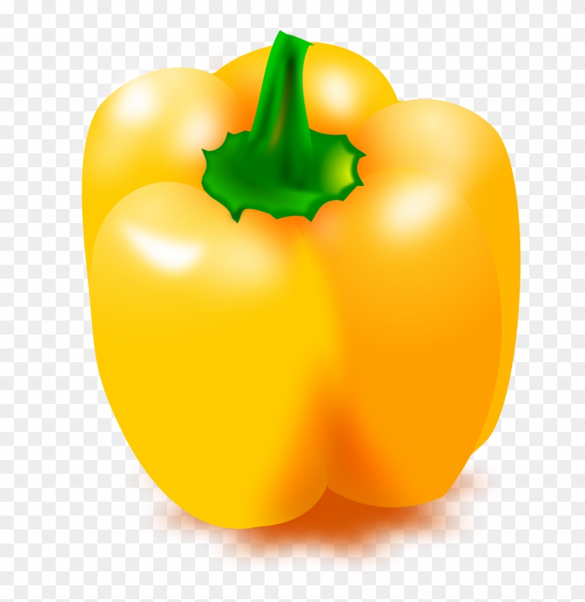 Loco Clip Art Download - Yellow Bell Pepper Clipart #238611