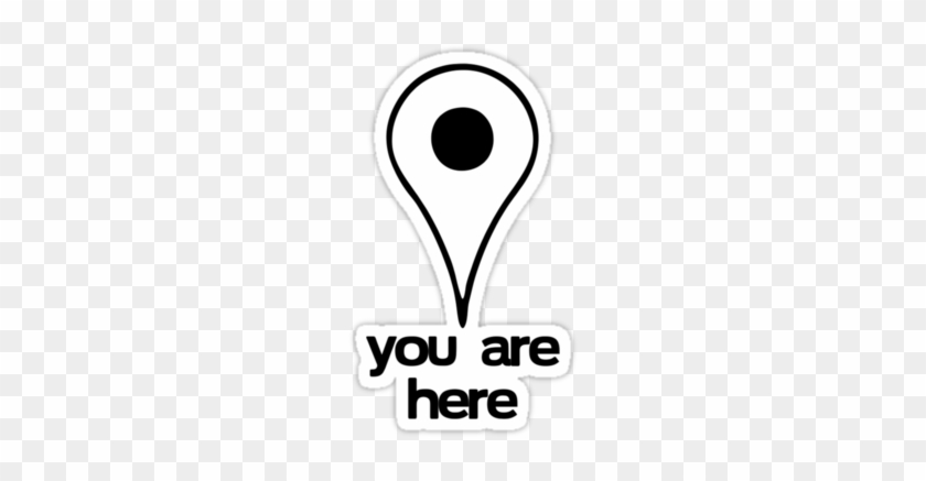 You Are Here Sticker Available At Http - Squash #238691