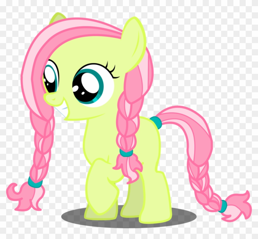 Pink Flower Clipart Mlp - My Little Pony Braided Hair #238867