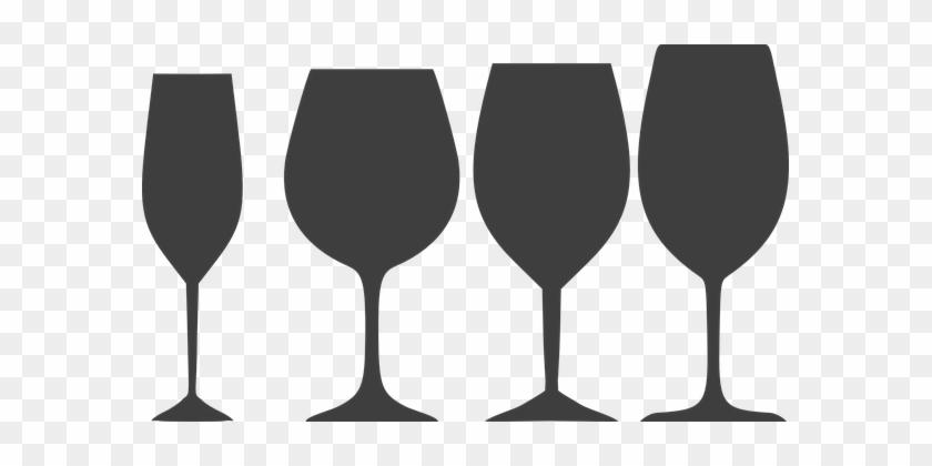 Gläser, Wein, Trinken, Alkohol, Weiß - Free Wine Glass Vector #238887