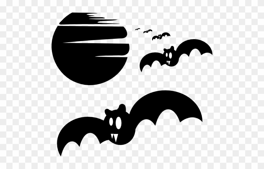 Halloween Pictures Bats - Halloween Silhouettes Transparent #238909