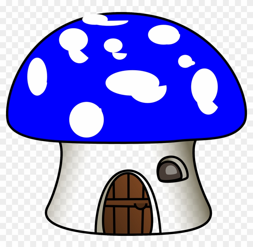 Pilz, Haus, Iglu, Tür, Ventilator - Cartoon Mushroom House #238967