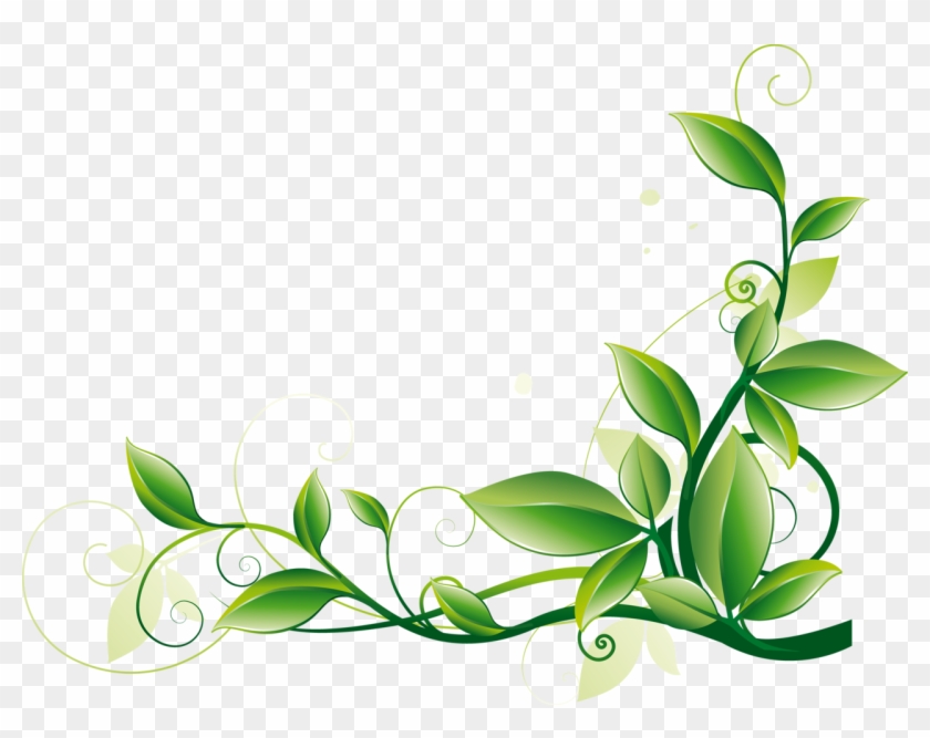 Green Leaf Border Clip Art Green Leaf Border Clip Art