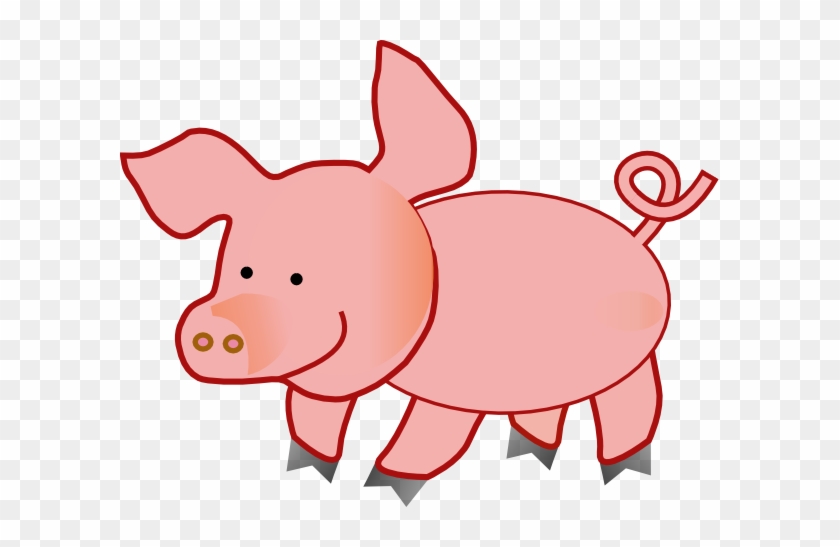 Small Pig2 Clip Art At Clkercom Vector Online - Pig Clip Art #239126