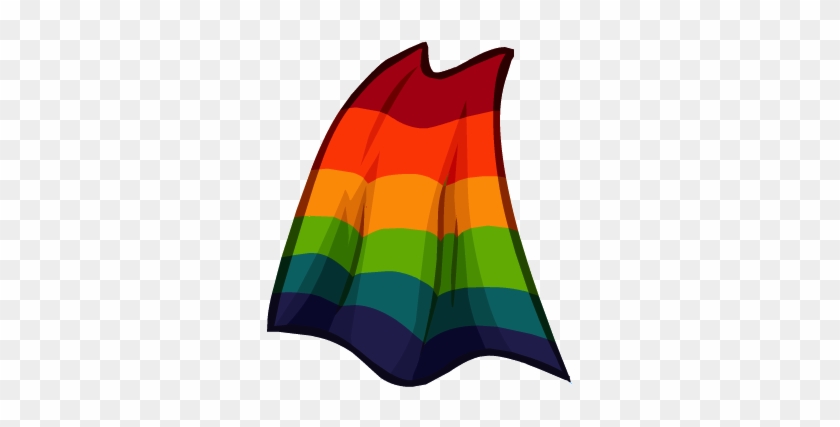 Rainbow Cape - Rainbow Cape Club Penguin #239137