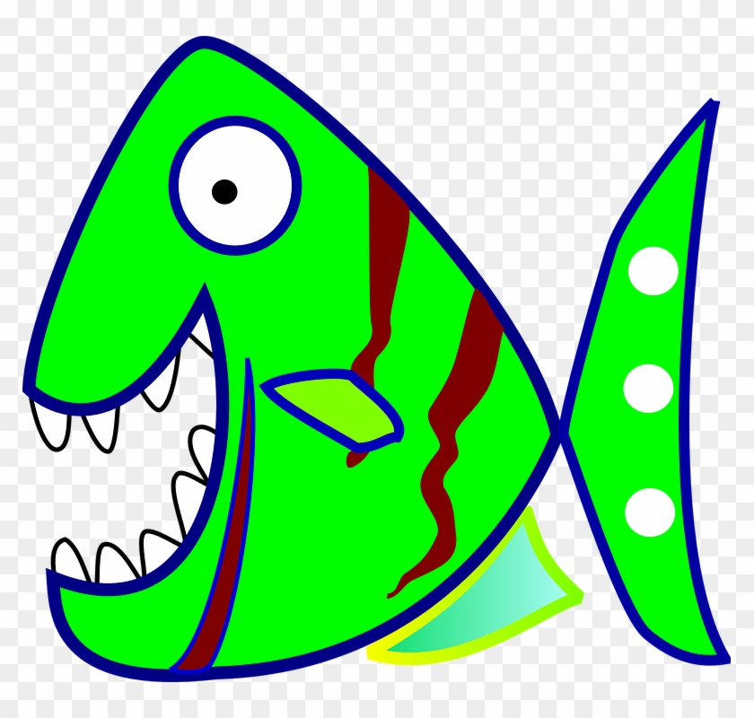 Cartoon Fish With Mouth Open / Watch online and download