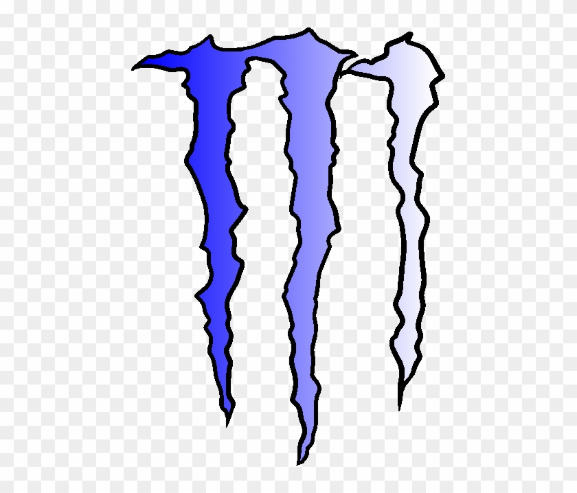 Blue White Monster Logo By Korn Star60291 On Clipart - Yellow Monster Logo #239418