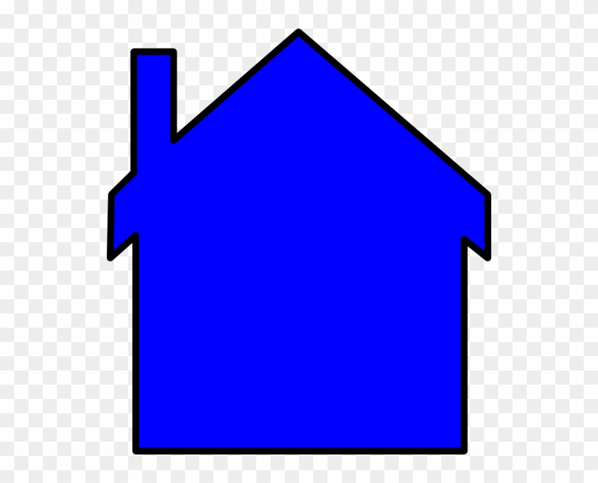 Blue House Clipart #239521