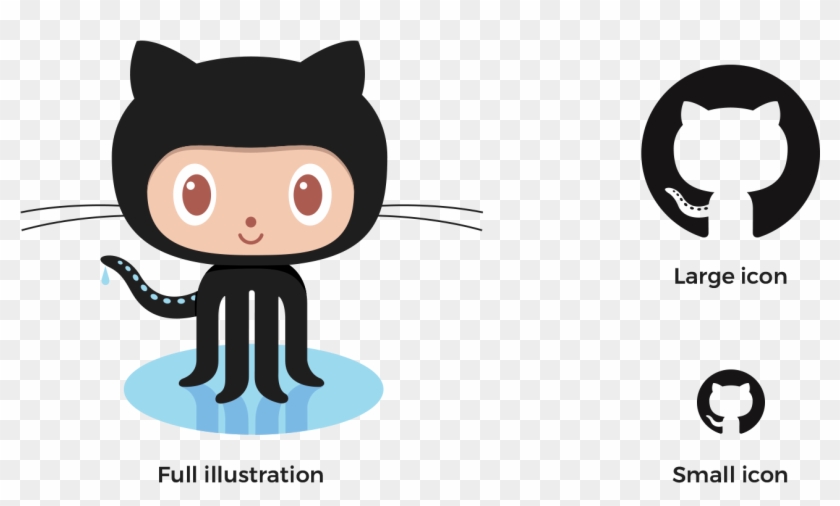 Github Logo Changing Line Weights - Github Logo Transparent #239547