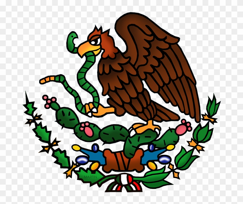 National Emblem - Mexican Flag Cartoon #239557