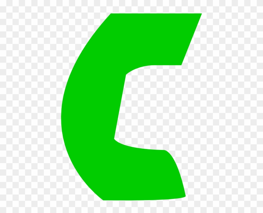 Green Call Phone Icon #239595