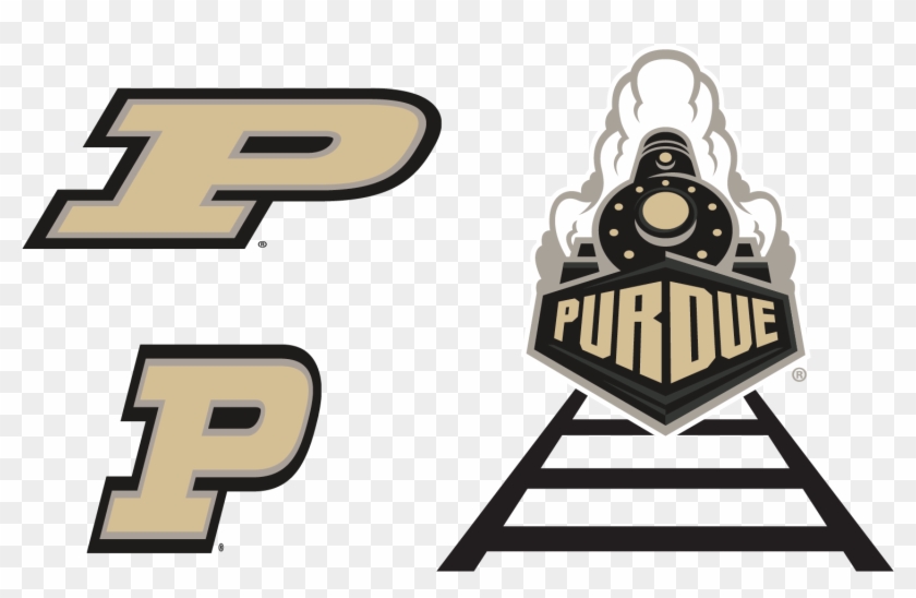 Example Showing How Not To Distort Or Combine Logos - 24 X 8 Purdue Tire Cover #239598