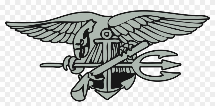 Navy Seal Emblem Clip Art - Navy Seals Logo Vector #239610