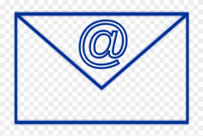 Email Rectangle 4 Free Email 7 - Logo De Email Azul Png #239620