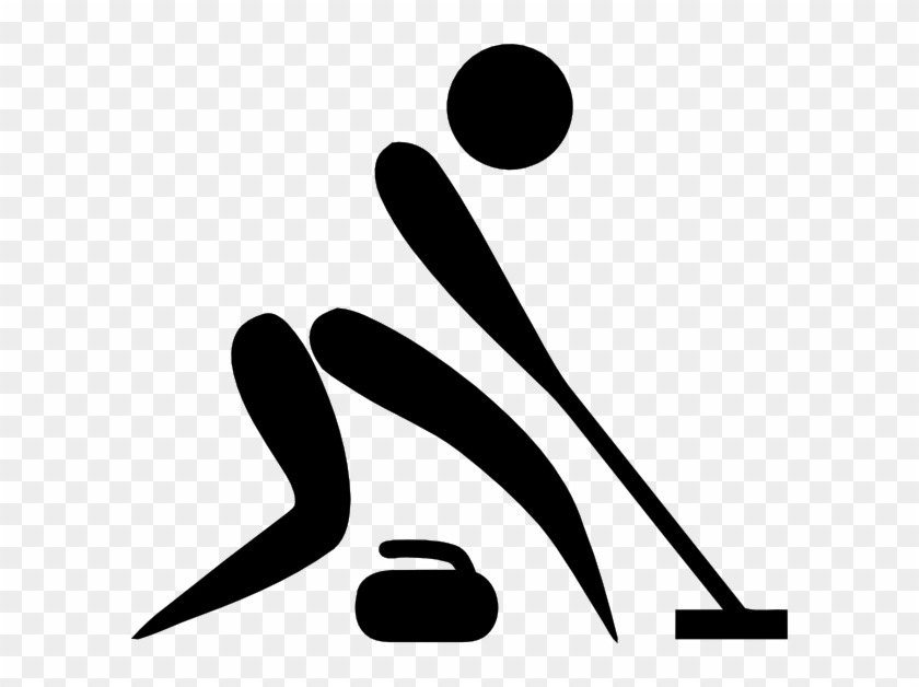 Olympic Sports Curling Pictogram Clip Art At Clker - Olympic Curling Logo #239626