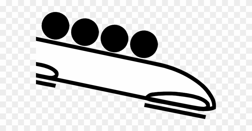 Free Vector Olympic Sports Bobsleigh Pictogram Clip - Bobsleigh Pictogram #239635