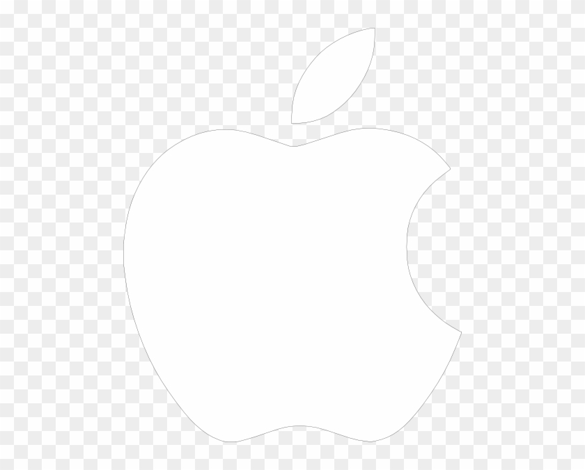 White Apple Logo On Black Background Clip Art Apple Logo Weiss Png Free Transparent Png Clipart Images Download