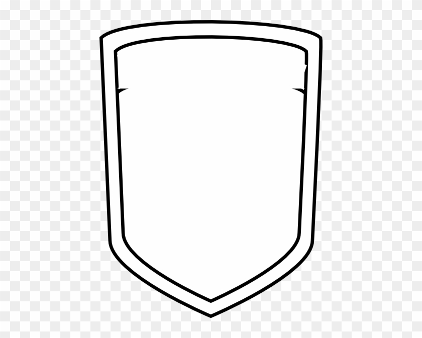 Blank Shield Soccer Clip Art - Blank Football Logo Png #239721