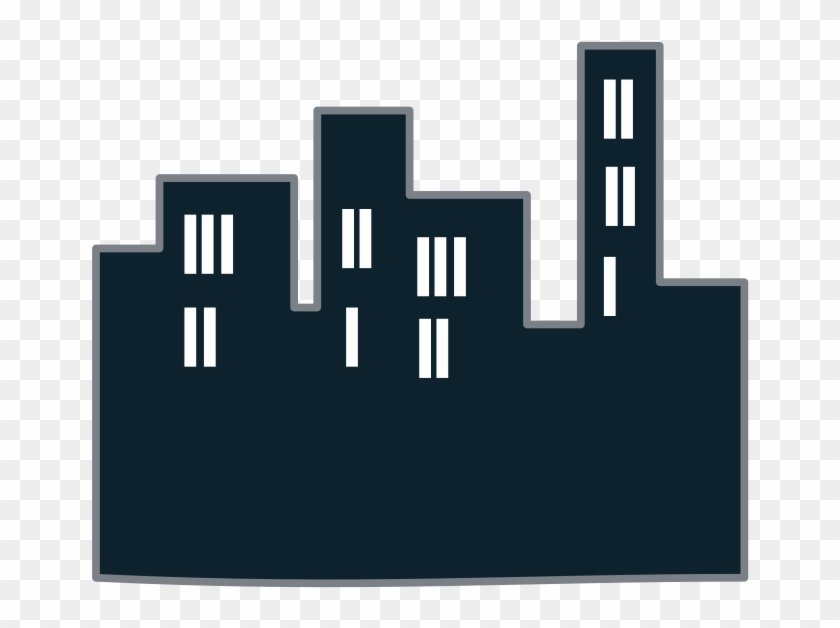 Buildings Icon Png Images - Buildings Vector #239778