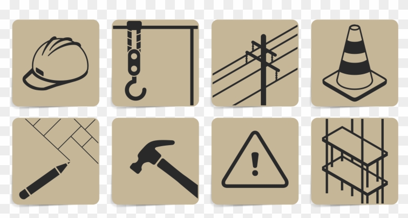 Construction Symbols - Infrastructure Clipart #239866