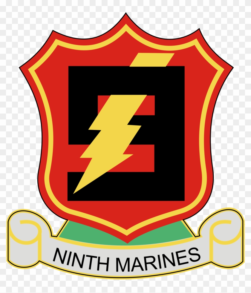 9th Marine Regiment Battalion Battalion Oval Sticker #239959