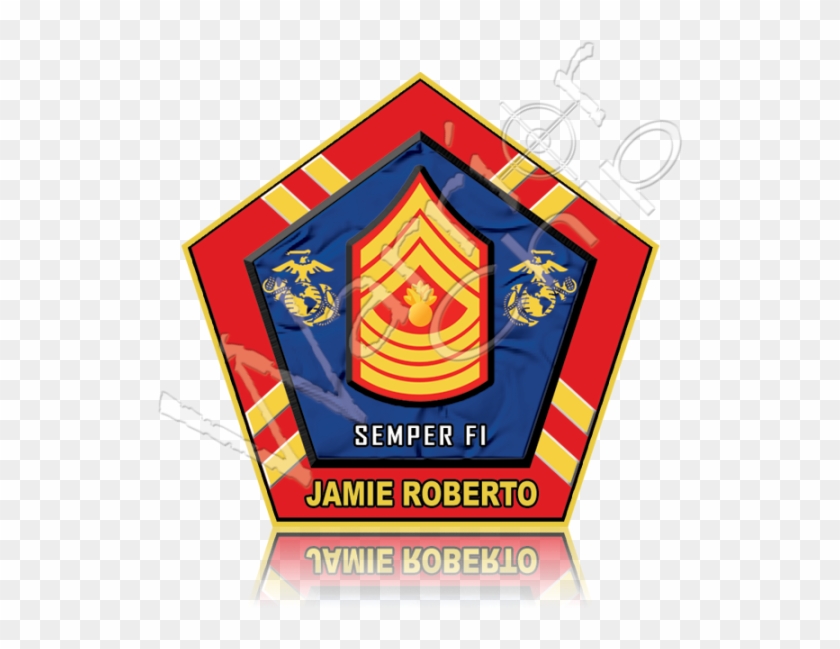 Marine Corps Semper Fi Honor Courage Committment - Emblem #239975