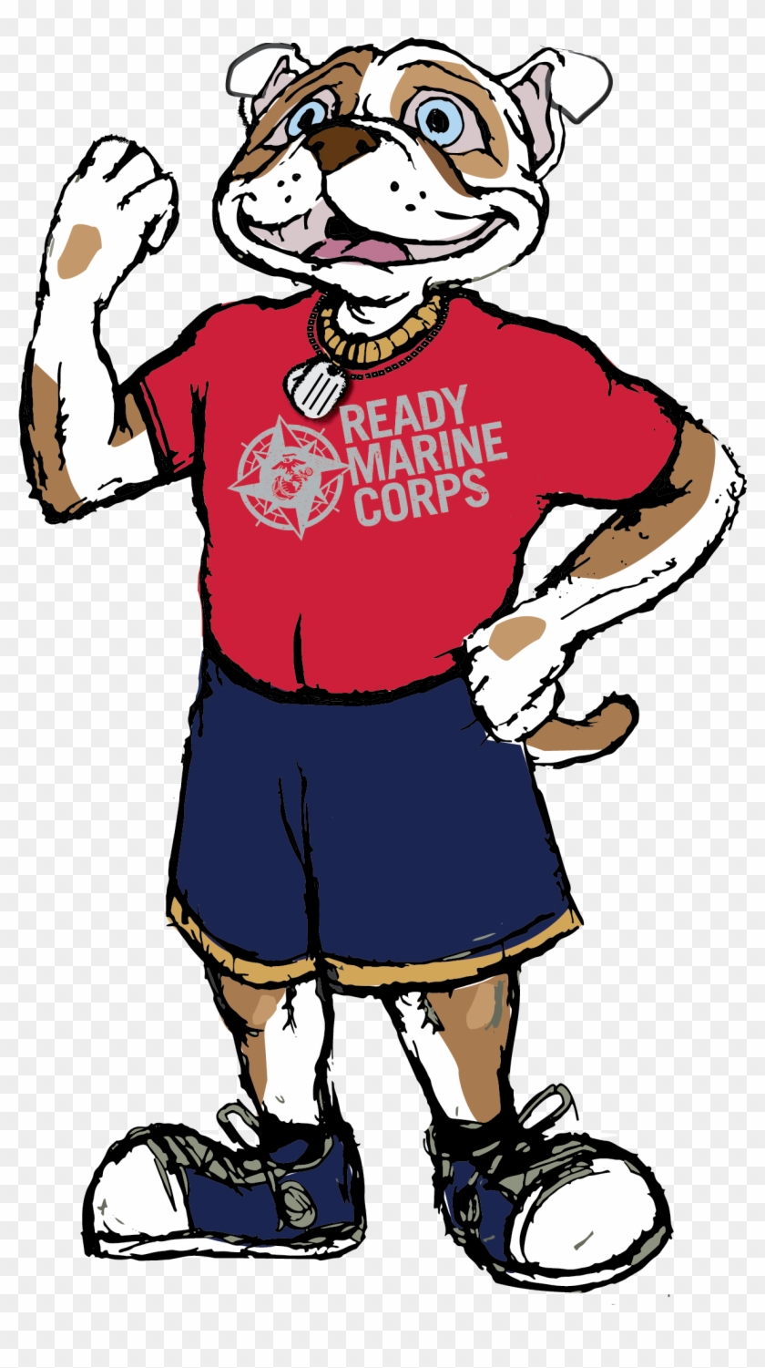 The Ready Marine Corps Kids Mascot - United States Marine Corps #240004