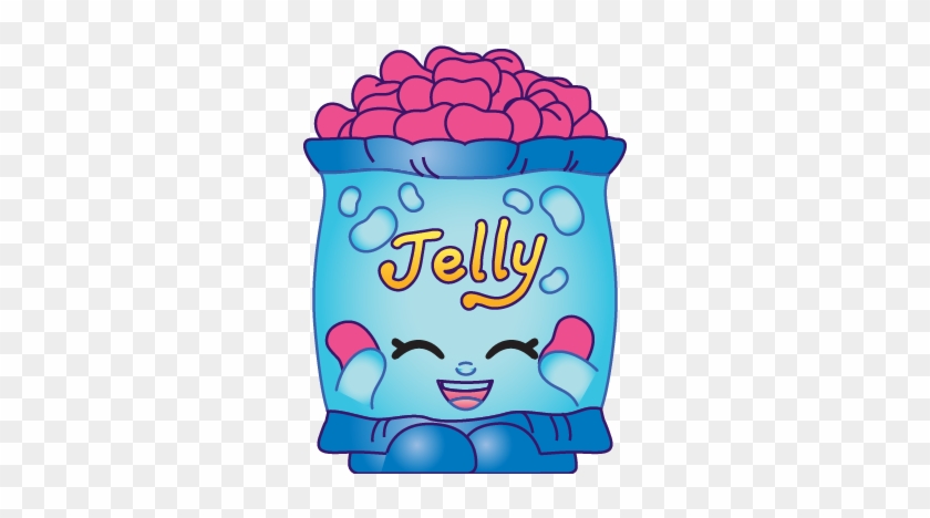 2014 Shopkins Figures - Jelly B #054 Season 1 - Rare #240035