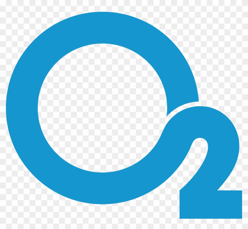 O2 Blue Logo On No Background To Download Image, Right-click - Lily Pad Coloring Page #240110